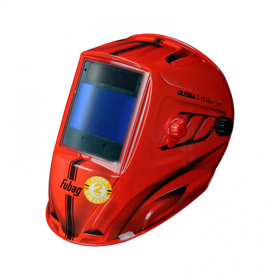 Маска сварочная Ultima 5.13 Visor Red, регулируемый фильтр FUBAG 38100